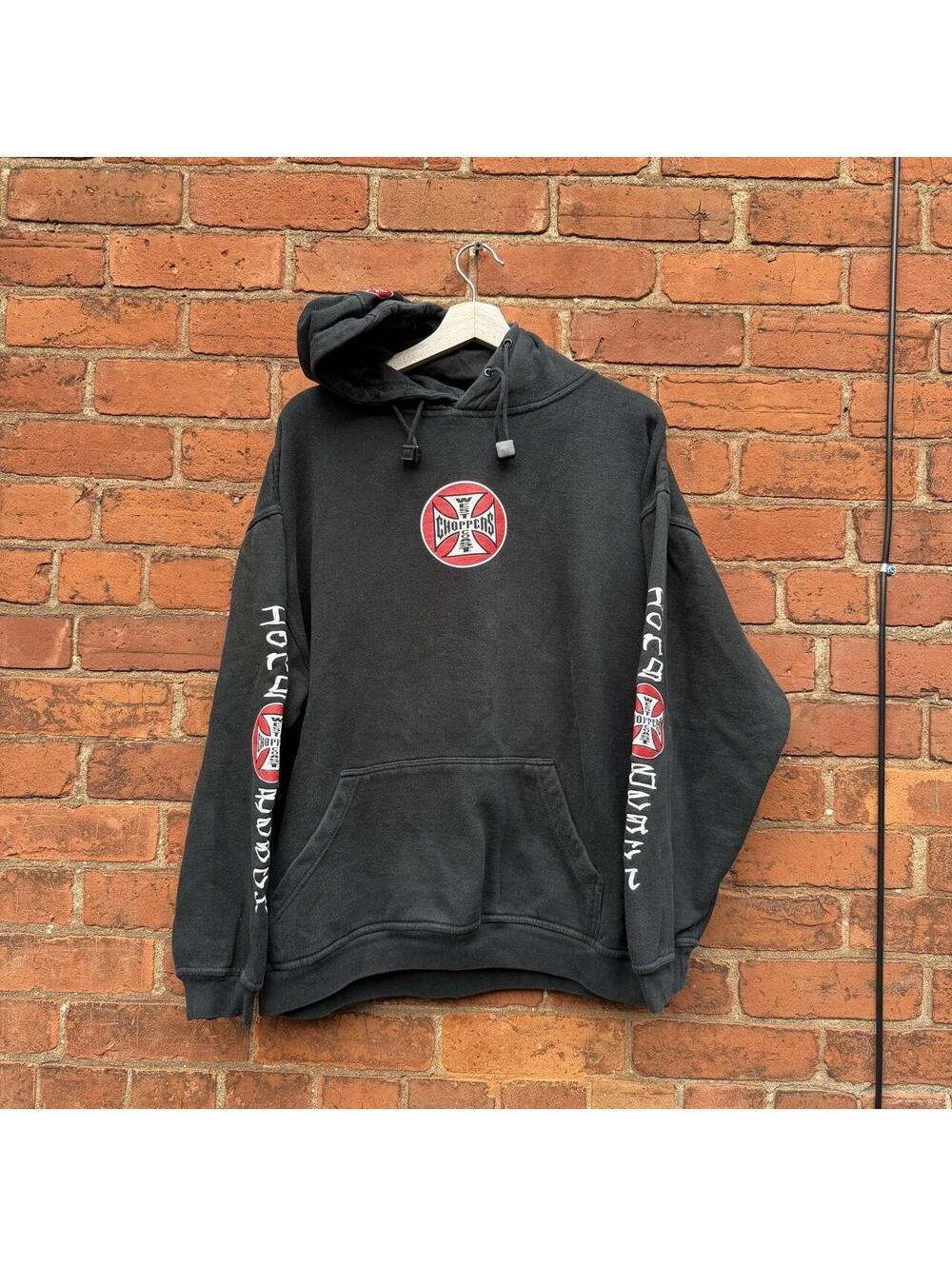 vintage west coast choppers long beach California hoodie 00s